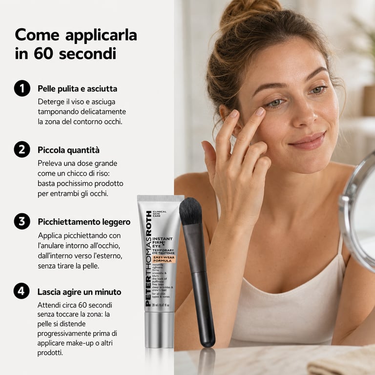 Crema viso rassodante istantanea